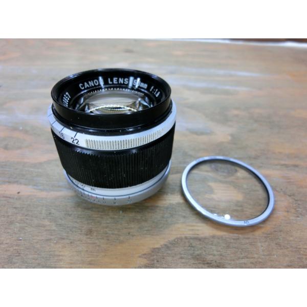 7393 Canon LENS 50mm 1.8 ライカ L39マウント