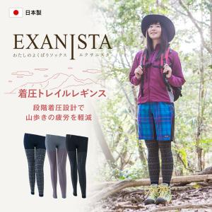 スポーツレギンス 登山 ヨガ エクサニスタ レ...の詳細画像1