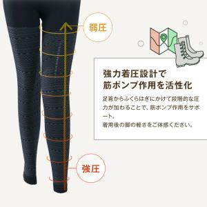 スポーツレギンス 登山 ヨガ エクサニスタ レ...の詳細画像2