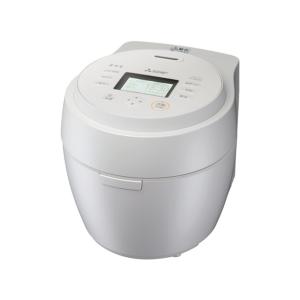 送料無料　展示品（未使用）　メーカー保証有　三菱電機　本炭釜 紬 NJ-BW10F-W [白真珠]　5.5 合　IH炊飯器｜ifashion-store