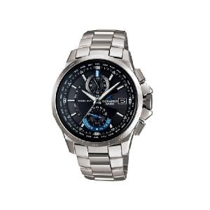 CASIO カシオ OCEANUS オシアナス Manta マンタ メンズ腕時計 電波 ソーラー アナログ  OCW-T1010B-1AJF 正規品｜ifashion-store