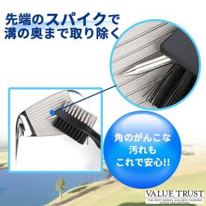 ゴルフクラブクリーナー 溝 汚れ サビ メンテ...の詳細画像2