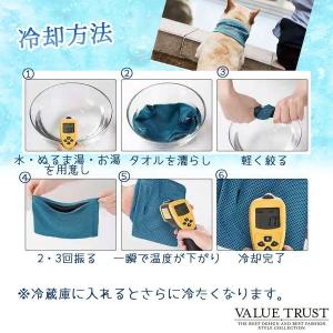 犬 熱中症対策 バンダナ ペット用 クールタオ...の詳細画像4