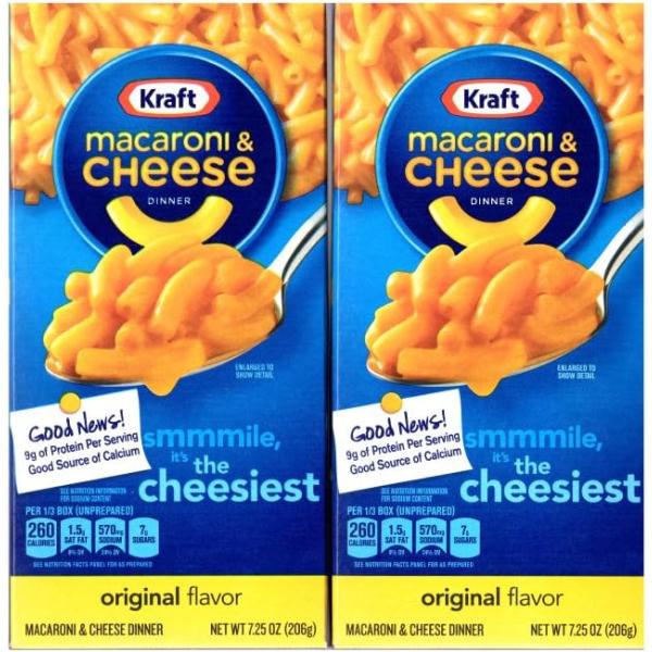 KRAFT クラフト クラフト マカロニ＆チーズ チーゼストオリジナル 206g×2個セット