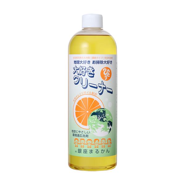 銀座まるかん 大好きクリーナー 多目的洗剤 濃縮タイプ 天然オレンジオイル まるかん洗剤 まるかん ...
