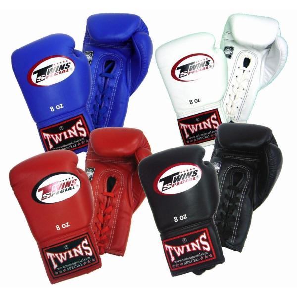 Twins　ボクシンググローブ(ひも式)　本革製　8オンス
