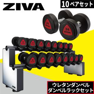 ダンベル ダンベルラック ウレタン材質 10ペア 鉄アレイ ラックセット ダンベルホルダー ZIVA｜ifitness-shop