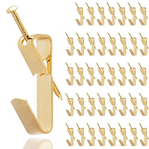 100個 石膏ボード用 壁 フック 石膏ボード用 壁 ピン ピンフック 安全荷重30ポンド（13.6...