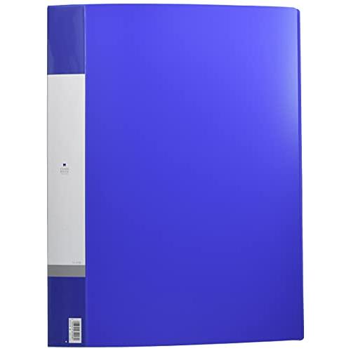 リヒトラブ クリヤーブック A3 40ポケット 青 G3215-8