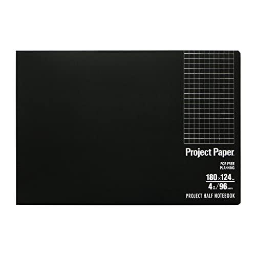 オキナ 方眼ノート プロジェクトハーフノート 15インチ 4mm方眼 PH154S