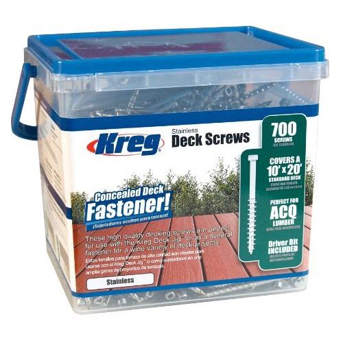 Kreg デッキスクリュー 51mm ステンレス仕様 (700本入)