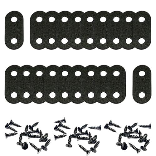 BTtime ジョイント金具 20個セット ステンレス I字金具 棚受け金具 固定金具 固定板 フラ...