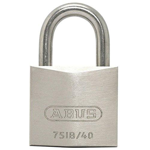 ABUS 真鍮南京錠 BPEC75IB/40 KD ディンプルシリンダー ステンツル バラ番
