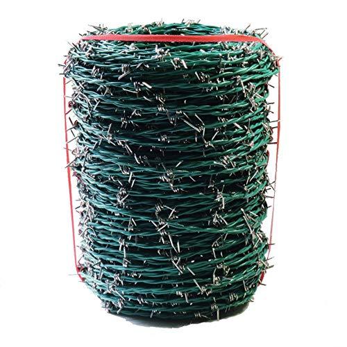 ダイドーハント (DAIDOHANT) ( 有刺鉄線 ) カラー バーブ  鉄 ・ PVC被膜  太...