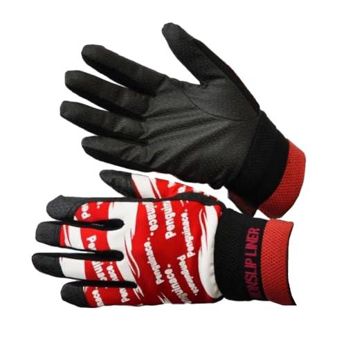 ペンギンエースノンスリップライトPパターン甲メリ赤LL