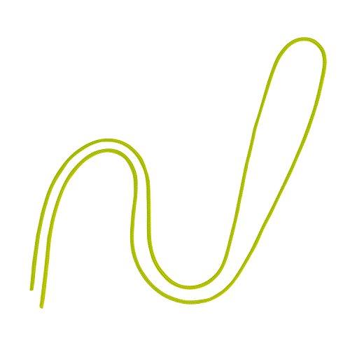 オープン工業 名札用 丸ひも 緑 100本 NB-312-GN