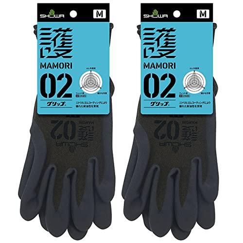 ショーワグローブ(Showaglove) 作業用手袋 護 MAMORI 02 グリップ Mサイズ 1...