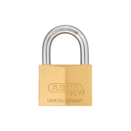 ABUS 真鍮南京錠 BPEC75/60 KD ディンプルシリンダー バラ番