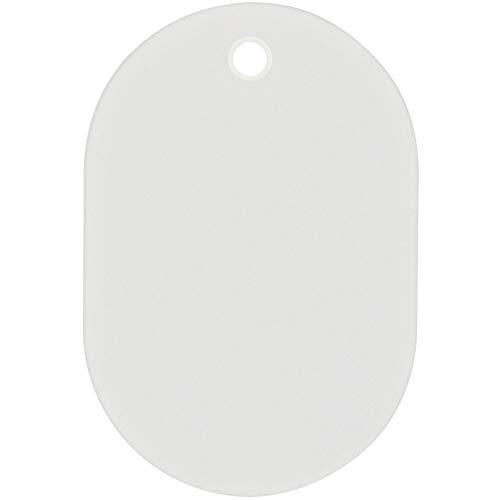 オープン工業 番号札 小判札 荷札 整理券 小 白 25枚 BF-41-WH