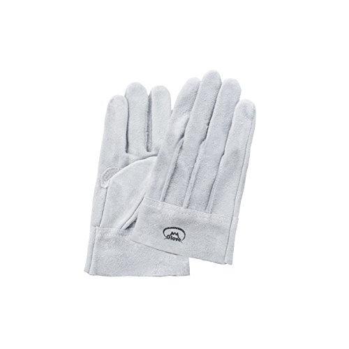 富士グローブ No.6 床皮背縫 皮手袋 10双組 (Lサイズ)