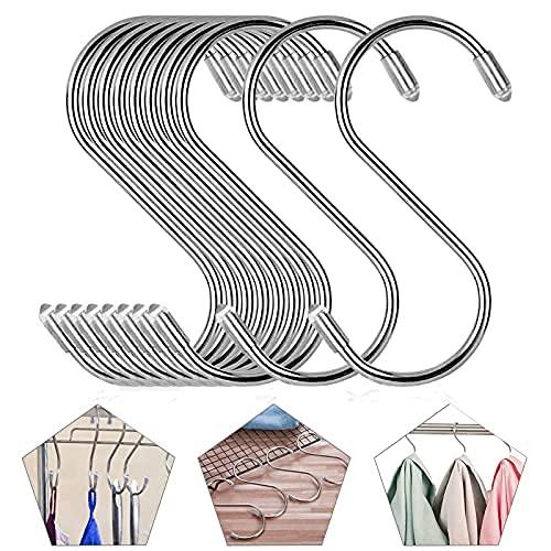 COM4SPORT S字フック Sじフック ステンレス 20個セット (8cmx20pcs) COM...