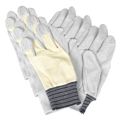 富士グローブ EX-120 LL 1229 牛床革手袋(袖なしタイプ)