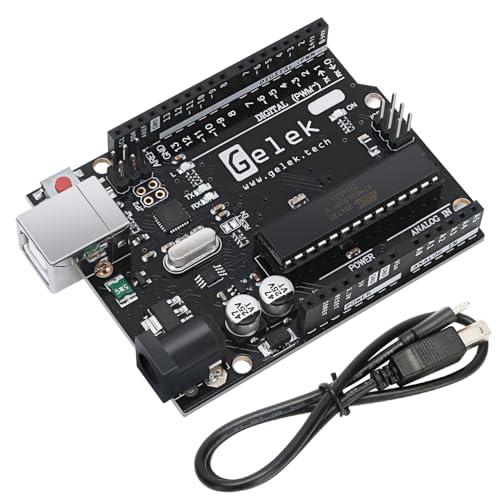 GELEK Arduino用UNO R3 マイコンボード Arduinoと互換 開発ボード ATme...