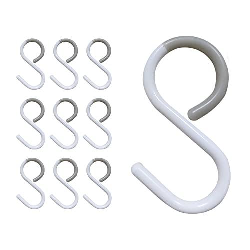 JUSTBOKU S字フック 落ちない 錆びない sじフック 脱落防止 Sの字フック Sカン フック...