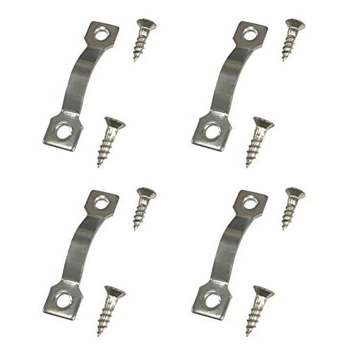 福井金属工芸 額縁を壁に掛ける際に使う金具 ステンレス板吊 小 F-0186 2パック