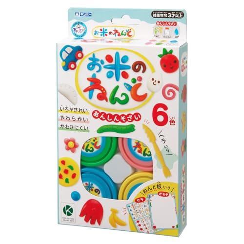 ギンポー お米のねんど 6色 銀鳥産業