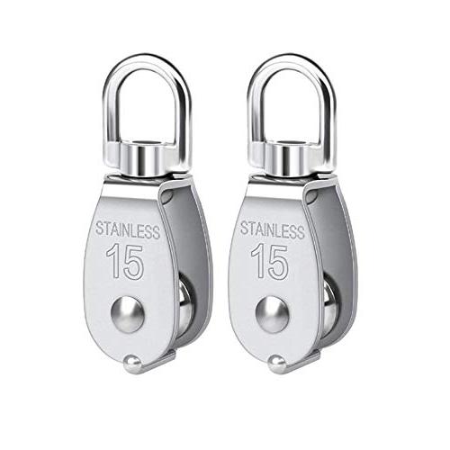 シュウ氏テク M15 クレーンプーリーブロック ステンレス プーリー 貨物輸送 SUS304 滑車ロ...