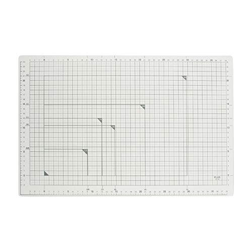 PLUS(プラス) プラス カッターマット 両面 A3 300×450mm ライトグレー 48-58...
