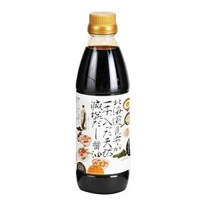 北海道昆布が一本入った天然減塩だし醤油 500ml｜iga-ichi