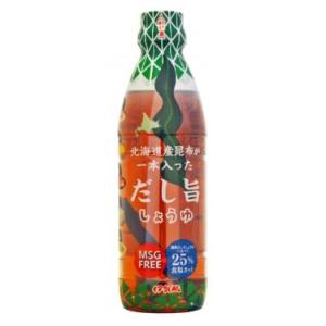 北海道昆布が一本入った　だし旨しょうゆ480ml