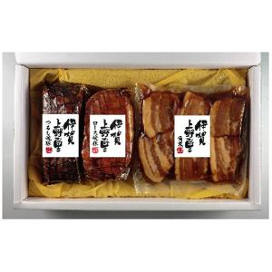 (S)伊賀上野の里 つるしバラ焼豚＆ロース焼豚＆豚角煮セット｜iga-ichi