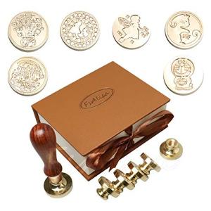 FsAlisa シーリングワックス シーリングスタンプ シーリング ワックス スタンプ 封蝋 招待状 結婚式 祝福 告白