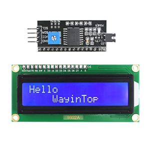 LCD ディスプレイモジュール 青 1602 WayinTop