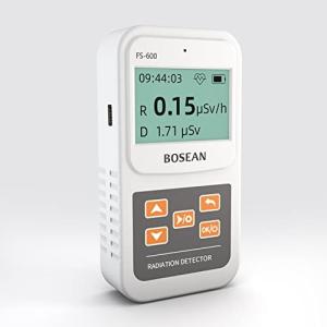 BOSEAN 放射線測定器 核放射線検出器 X線 β線 γ線 放射能空間線量計 ポータブル Type-c給電&amp;AAA電池