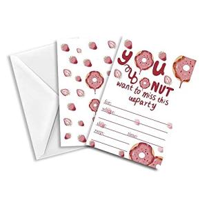 SUPERDANT 招待状30枚/セット 招待状便箋 封筒付き ドーナツ便箋