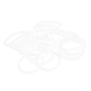 Ofowin シリコンOリング VMQシールリングガスケット 外径22mm 内径18mm 幅2mm ホワイト 20個入り  油圧 空気圧シー