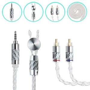 2.5MM 2PINイヤホン バランス リケーブル 6N 8線152芯 2.5mm