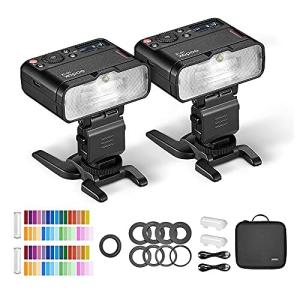 GODOX MF12-K2 2つのライトを備えたマクロフラッシュは 2.4 GHzワイヤレス制御