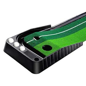 Mibril パターマット ゴルフ練習パット パッティングマット スイング練習
