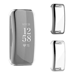 Seltureone Fitbit inspire 3 / inspire 2 用保護ケース 柔らかいTPU素材 充電可能式 保護カバー フルーカバ