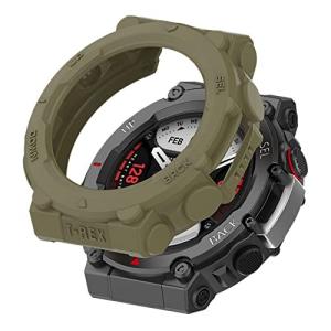 LICHIFIT Amazfit T-Rex2用保護ケース カバー TPU スマートウォッチカバー 脱着簡単 耐衝撃 傷防止軽量