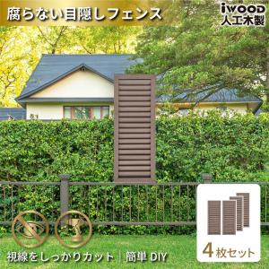 igarden（アイガーデン） アイウッド ルーバーラティス 人工木製 H60cm
