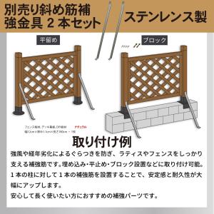 柱固定金具 10cmブロック固定 60mm角支...の詳細画像5