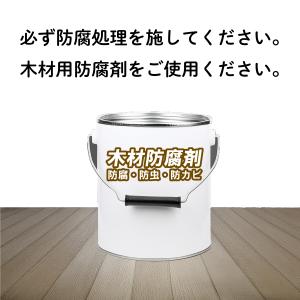 天然木製 着色 ウッドデッキ60系 ブラウン ...の詳細画像5