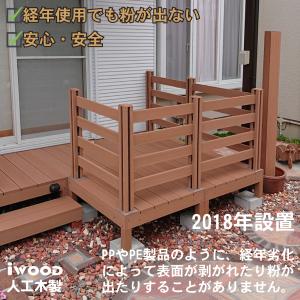 ウッドデッキ 人工木 60系 1点セット ブラ...の詳細画像5