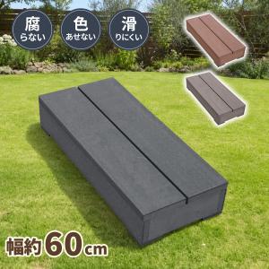 igarden（アイガーデン） ウッドデッキ ステップ 人工木 ブラック 幅